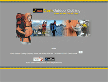 Tablet Screenshot of cioch-direct.co.uk
